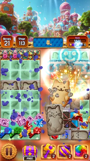 Sweet Candy World Screenshot 1