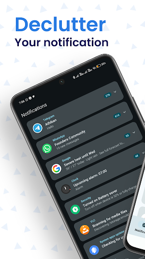 Declutter-Notification Manager Screenshot 0