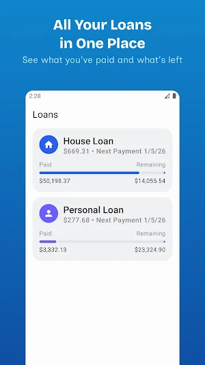 LoanMaster - Loan Calculator Screenshot 1