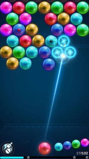 Bubble Shooter - magnetic balls free Screenshot 0