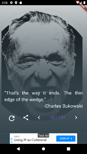 Charles Bukowski Quotes Screenshot 1