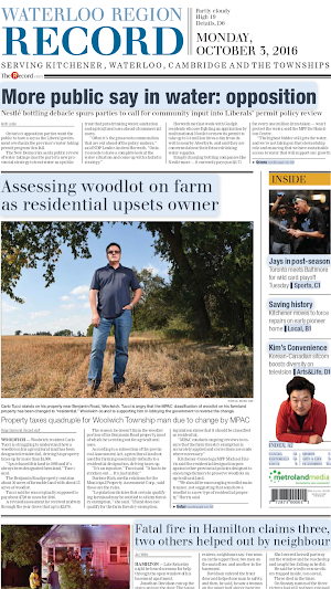 Waterloo Region Record epaper Screenshot 3
