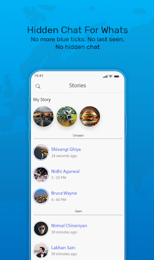 Hidden Chat, Unseen – No Last Seen for Whats Screenshot 3