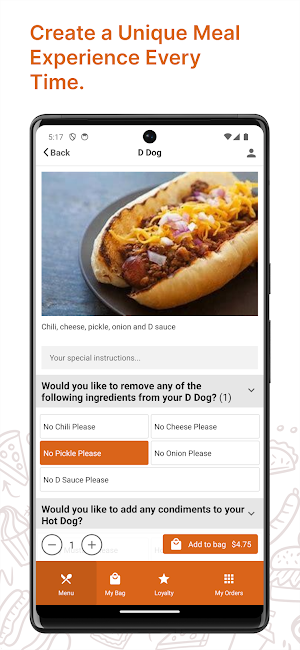 Ninja Axpress Food Delivery Screenshot 3
