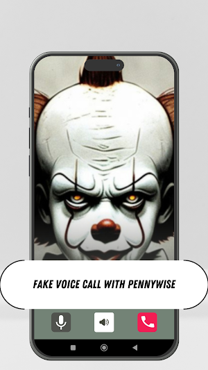Pennywise fake video call Screenshot 3