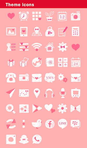 Flower Bicycle Theme +HOME Screenshot 3