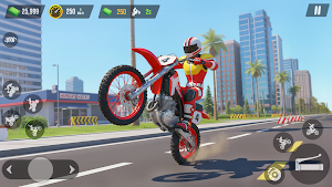 Bike Rider Pro Wheelie Driving Screenshot 0
