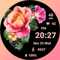 EY01 Flowers Watch Face
