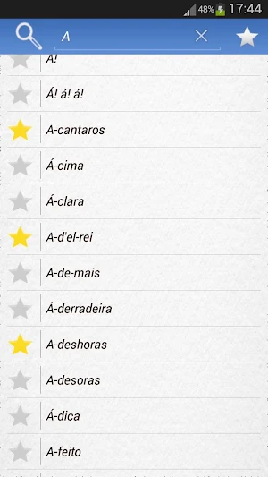 Dicionário de Português Screenshot 1