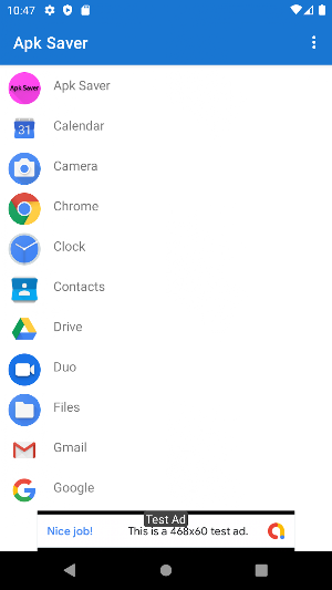 Apk Saver Screenshot 0
