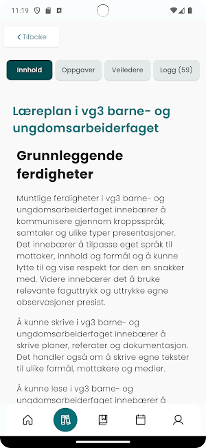Kompetanseboka Screenshot 1