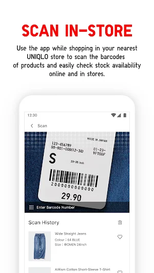 UNIQLO - LifeWear Screenshot 1