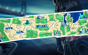 Moto Rider USA: Highway Traffic Screenshot 1