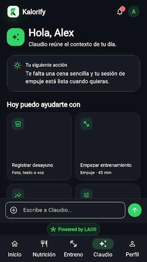 Kalorify Fitness y Entreno IA Screenshot 3