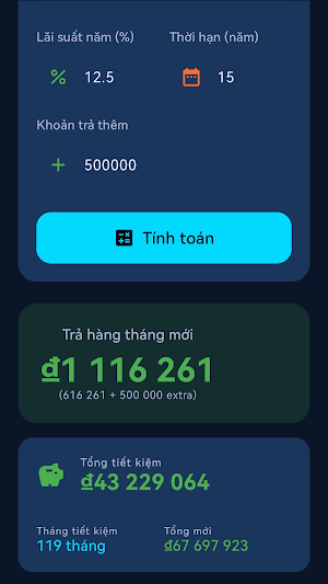 Vay Nhanh - Tính Lãi Suất Screenshot 0