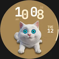 Cat Animated Watch Face 050