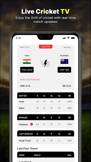 Live Cricket TV HD Screenshot 0