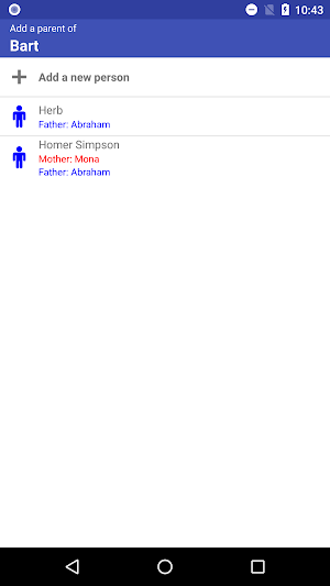 Family tree Screenshot 2