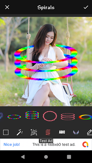 Spiral Photo Effects Screenshot 3