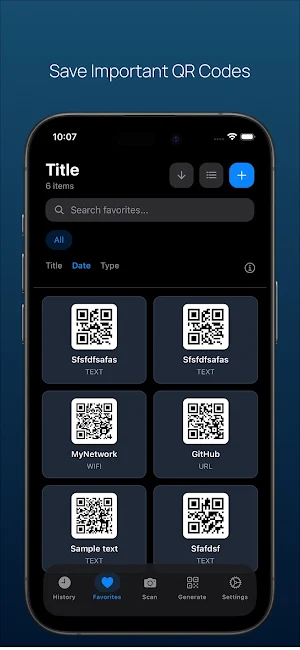 QR Scanner & Generator Screenshot 2