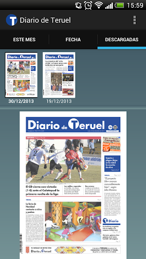 Diario de Teruel Screenshot 3