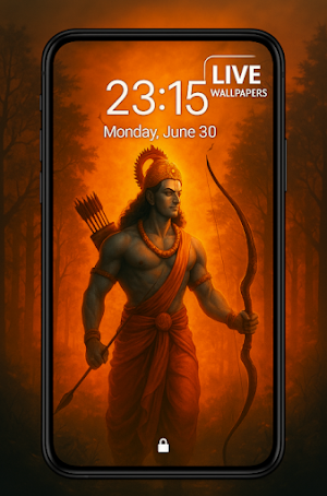 Jai Sri Ram Live Wallpapers Screenshot 0