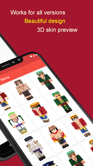 Luffy Skins for MCPE Screenshot 1
