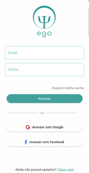 Ego App Screenshot 1