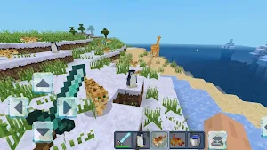 Ice Craft Game - Winter Block Screenshot 2