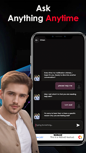 Boyfriend AI: Chat Sparks Screenshot 0