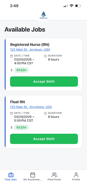 FloatForce Screenshot 1