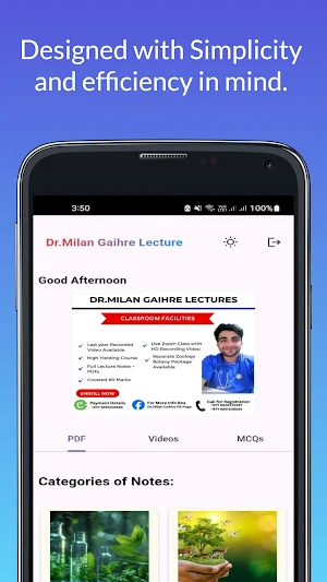 Dr. Milan Gaihre Lecture Screenshot 0