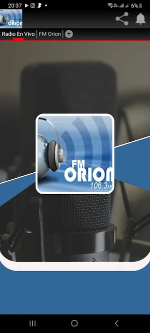 Radio Orion 106.3 Fm Screenshot 0