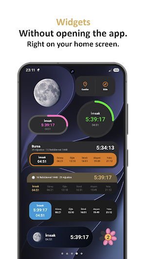 Tam Zamanı: Prayer Times Screenshot 1