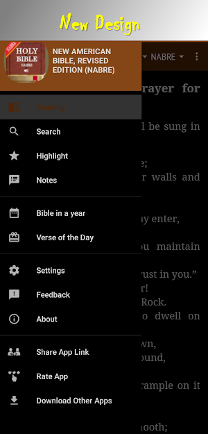 Holy Bible NABRE Screenshot 0