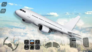 Take off Airplane Pilot Race Flight Simulator Screenshot 2