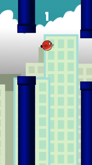 2D FLY BIRD Screenshot 1