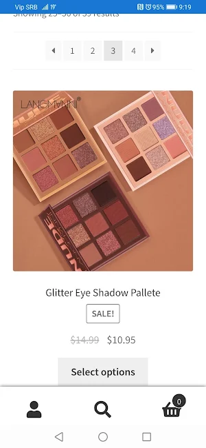 Makeup Shopping App Screenshot 0