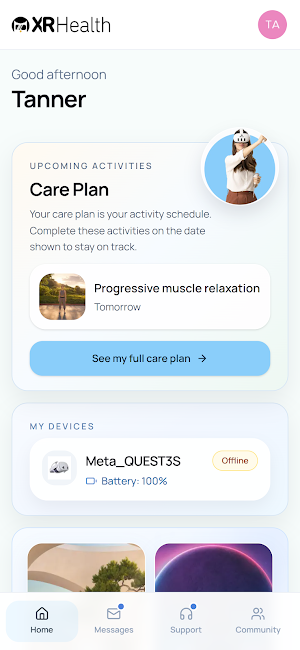 MyXRHealth Screenshot 0