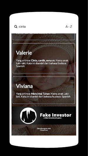 Pilihan Nama Bayi Screenshot 1