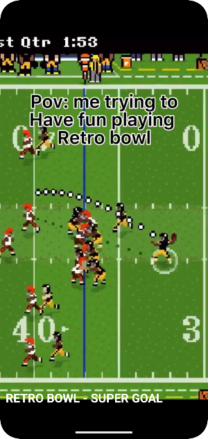 Retro Bowl - Super Goal Screenshot 3