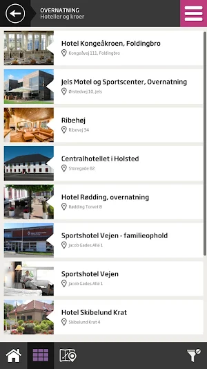 VisitVejen Screenshot 1