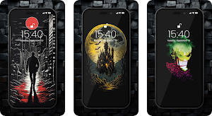 Black Art Wallpaper Screenshot 1