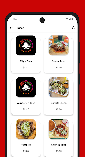 Tacos El Patron CA Screenshot 2