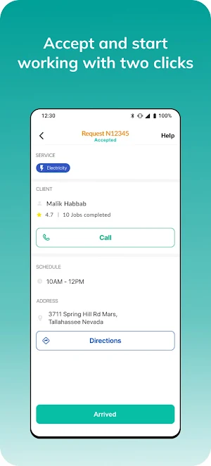 Serve Provider Screenshot 1