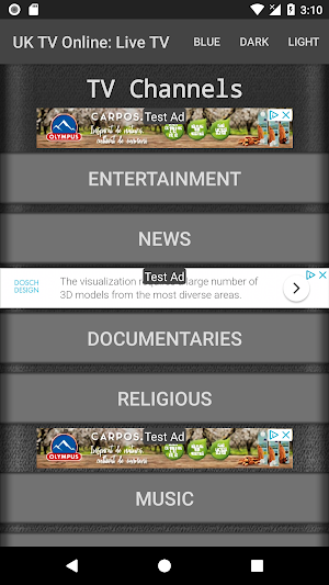 UK TV Online: Live TV Screenshot 0