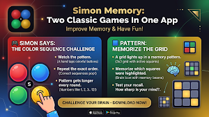Simon Memory - Brain Game Screenshot 0