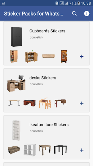 Furniture Stickers for WhatsApp - WAStickerApps Screenshot 1