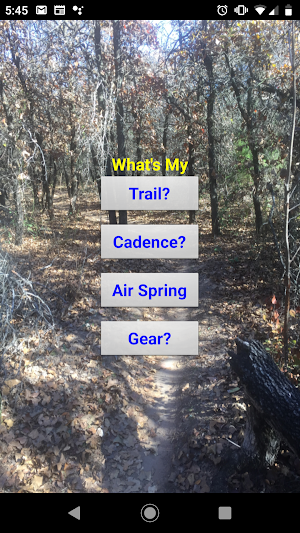 What's My Trail and Cadence? Screenshot 0