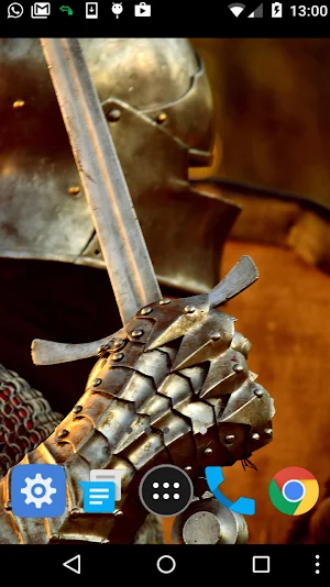 fantasy knight wallpaper Screenshot 1